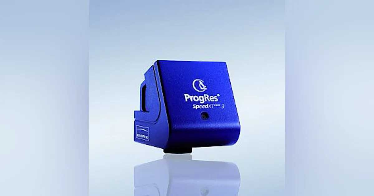 Jenoptik presents ProgRes SpeedXT core CCD microscope cameras | Vision ...