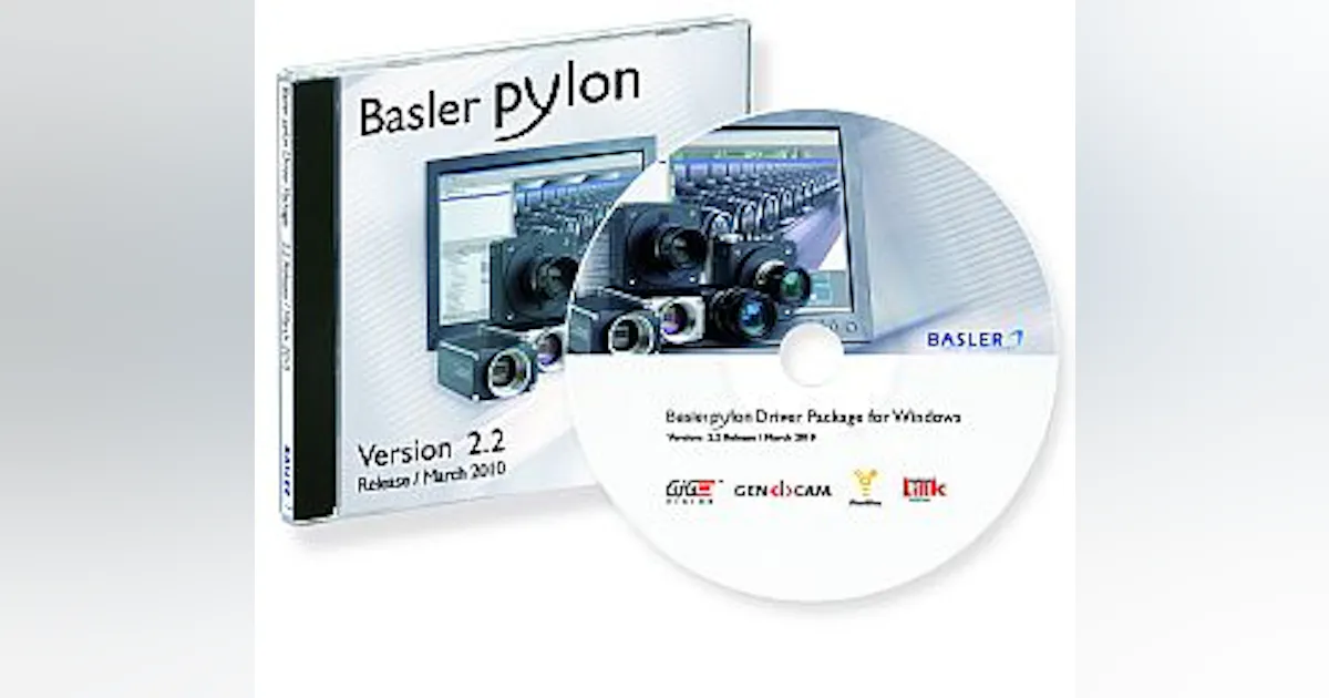 Pylon Basler Release 2.2 expands Basler pylon driver to include any vision ...