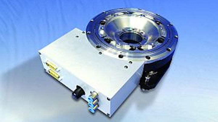 Positioning stage from Newport has integrated stainless steel rotation