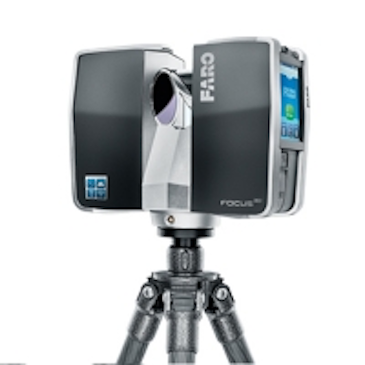 Faro Releases Focus3d X330 3d Laser Scanner Vision Systems Design