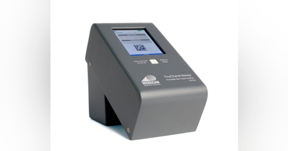 Barcode verifier offers portable 1D and 2D symbol reading | Vision ...