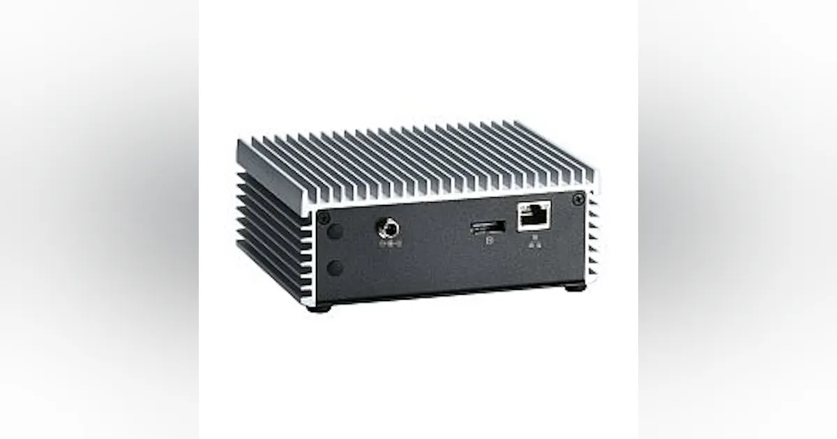Fanless Embedded Fanless embedded system from Axiomtek suits multiple applications ...
