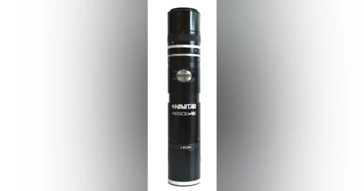 Zoom lens system from Navitar offers large field of view and multiple ...