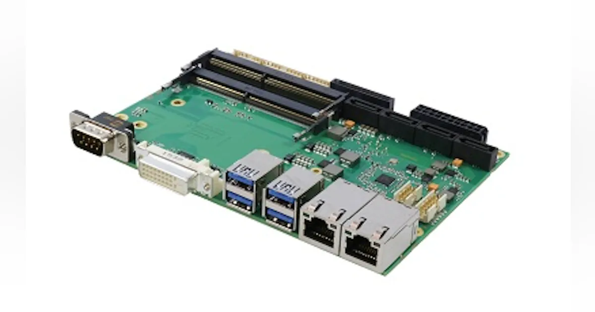Embedded single-board computer from ADL features 6th gen Intel Core ...