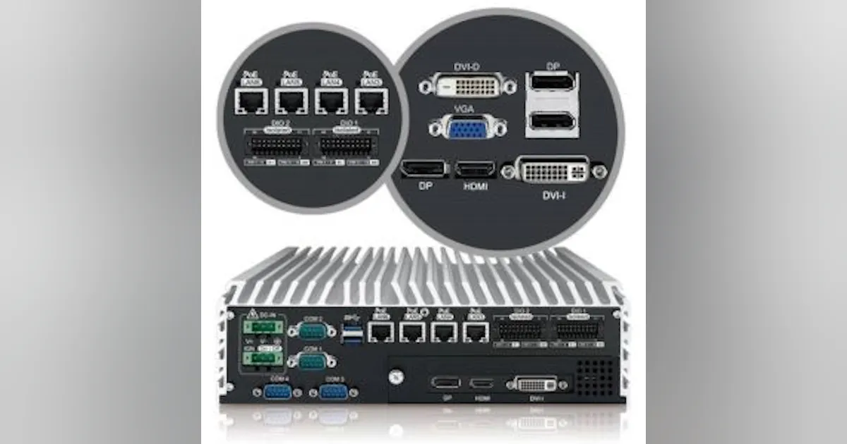 Embedded systems from Vecow feature NVIDIA graphics engines and Intel ...