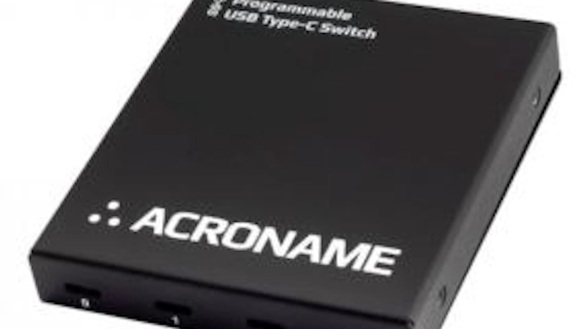 Programmable USB Type C Switch Introduced By Acroname Vision Systems Design