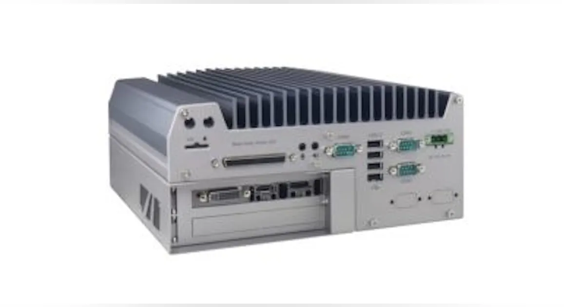 Vision Controller Computer Machine vision controller from Neousys features Intel processor and ...