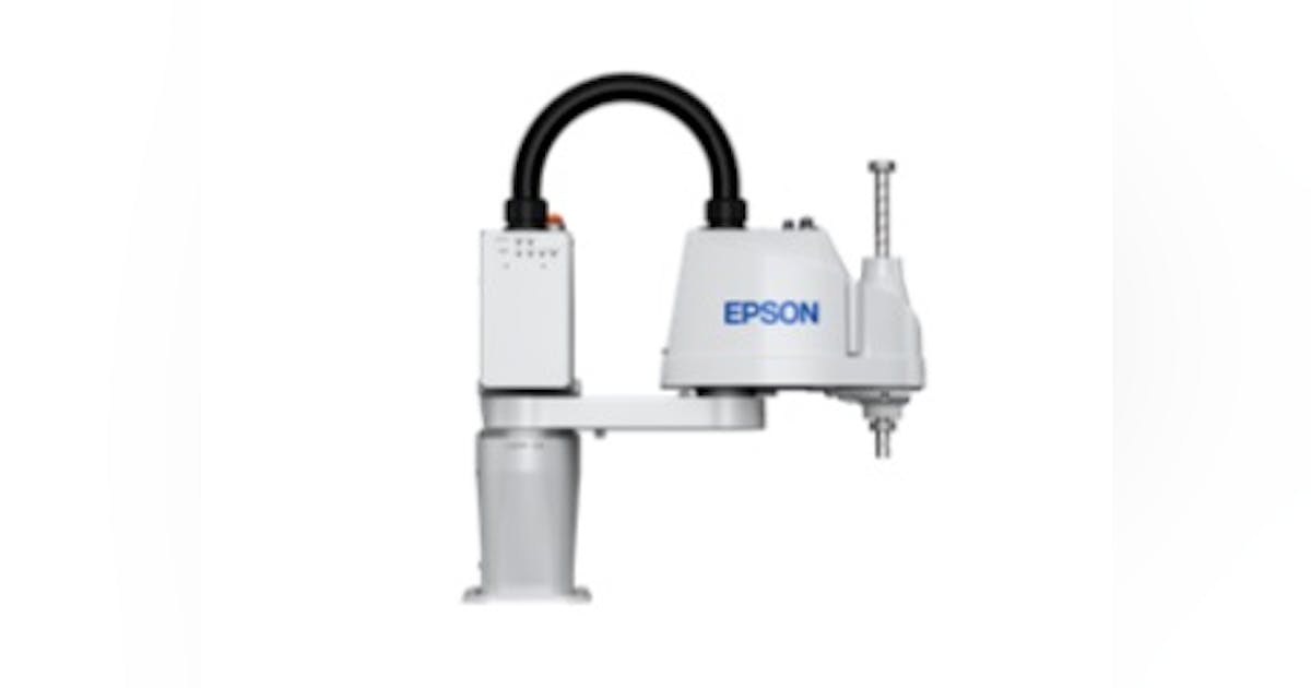SCARA robot from Epson offers all-in-one solution for automation ...