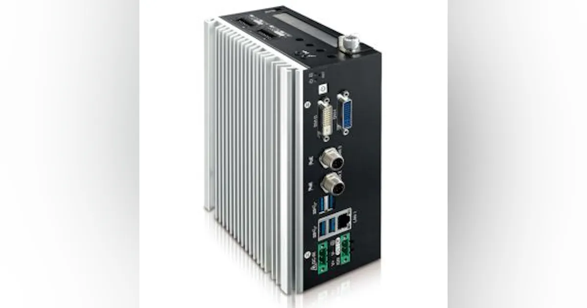 Embedded Pc Intel Embedded PC from Vecow features 7th gen Intel processor and multiple I ...