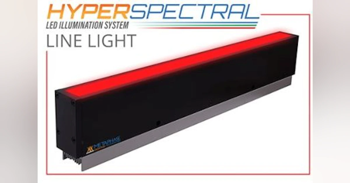 Hyperspectral LED lighting targeting machine vision introduced by ...