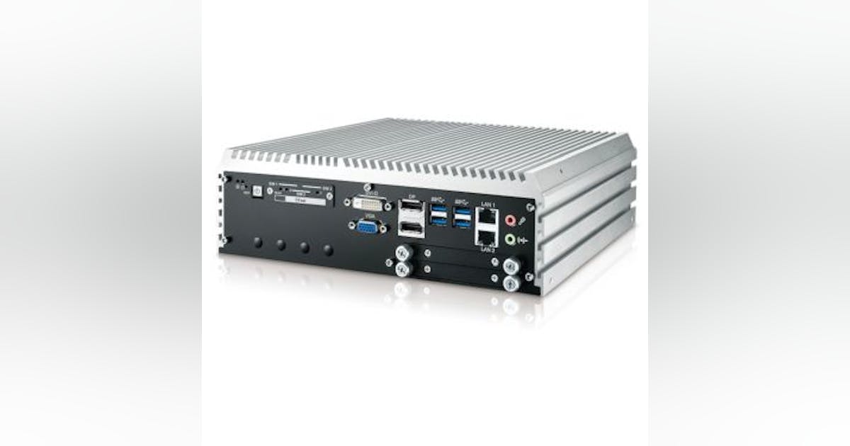 Fanless embedded GPU computing system introduced by Vecow | Vision ...