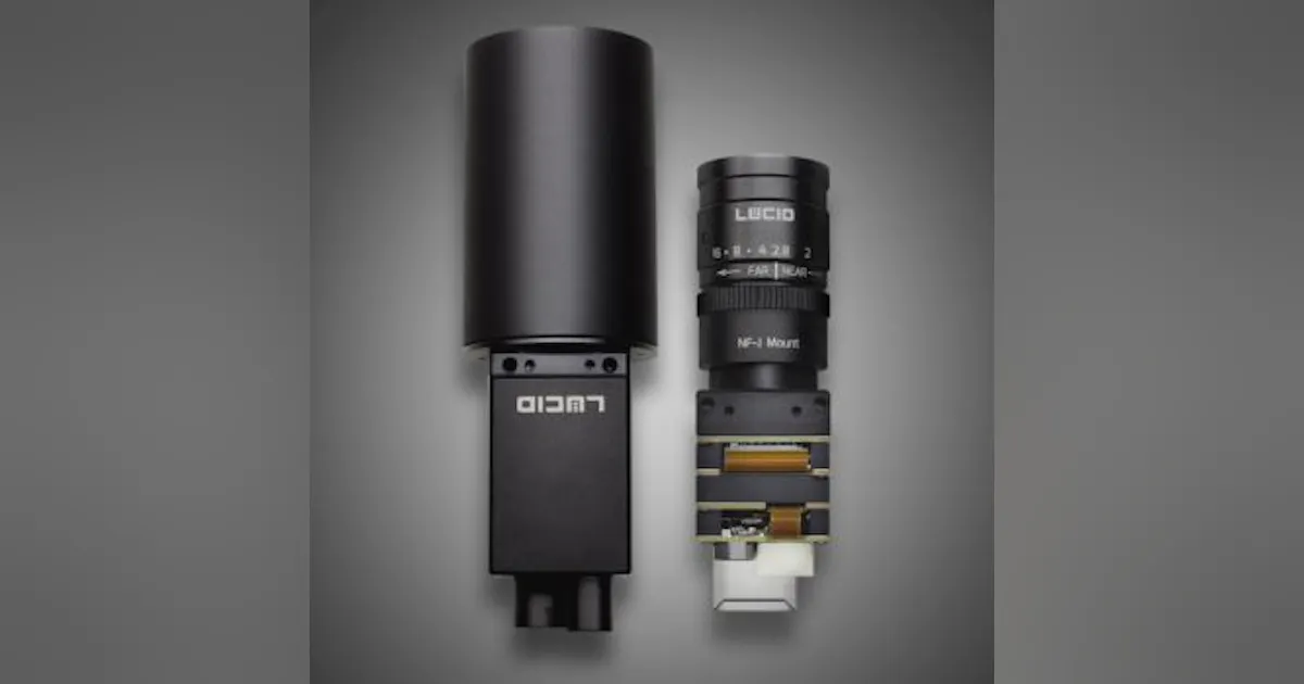 Machine Vision Camera Lucid GigE Vision machine vision cameras from Lucid Vision to be shown at ...