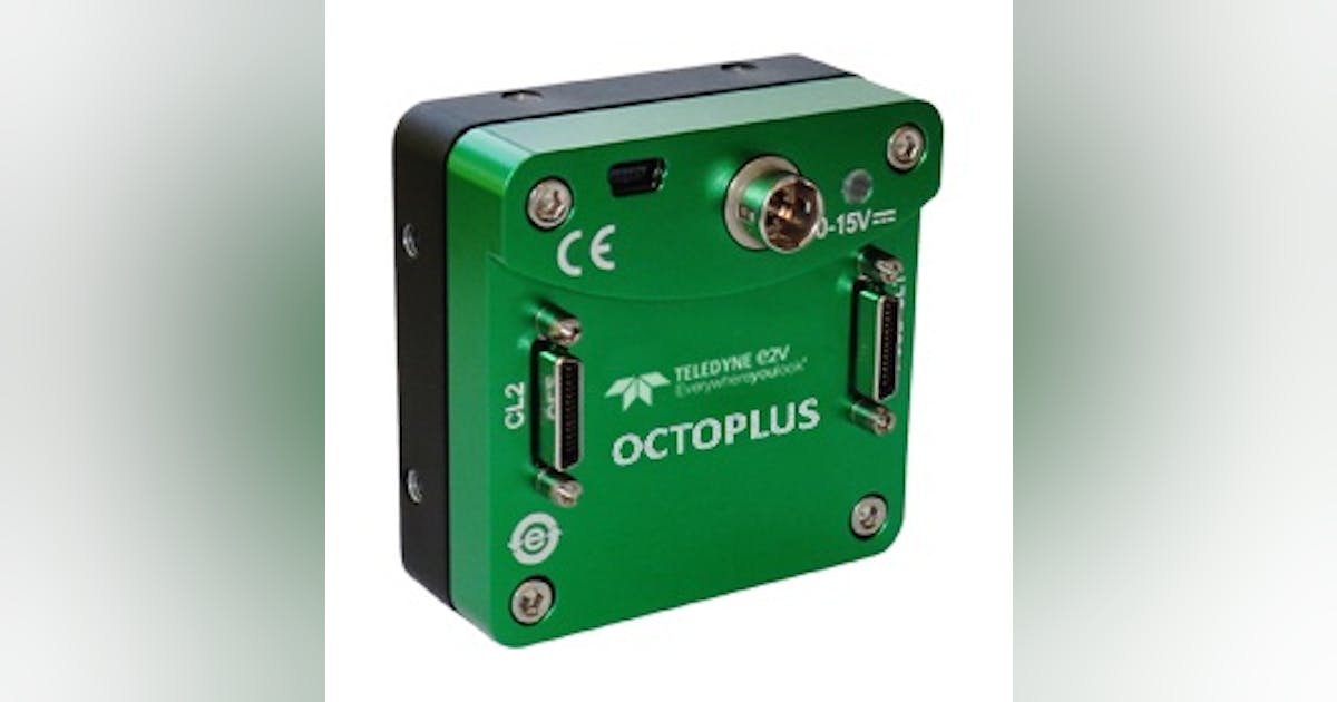 OctoPlus line scan cameras from Teledyne e2v to be showcased OctoPlus line scan cameras from Teledyne e2v to be showcased