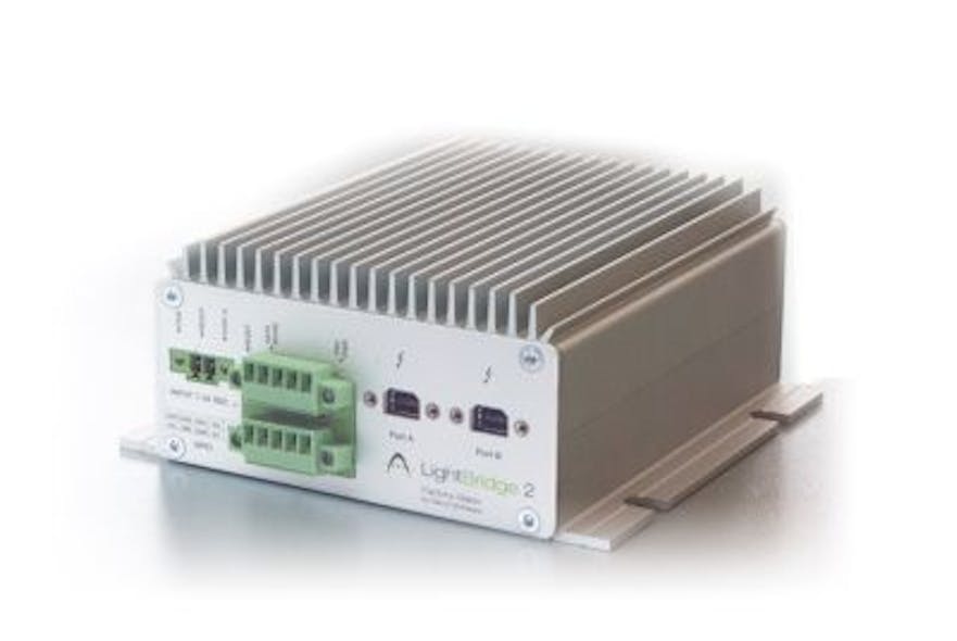 External frame grabber from Silicon Software targets image acquisition and processing on the