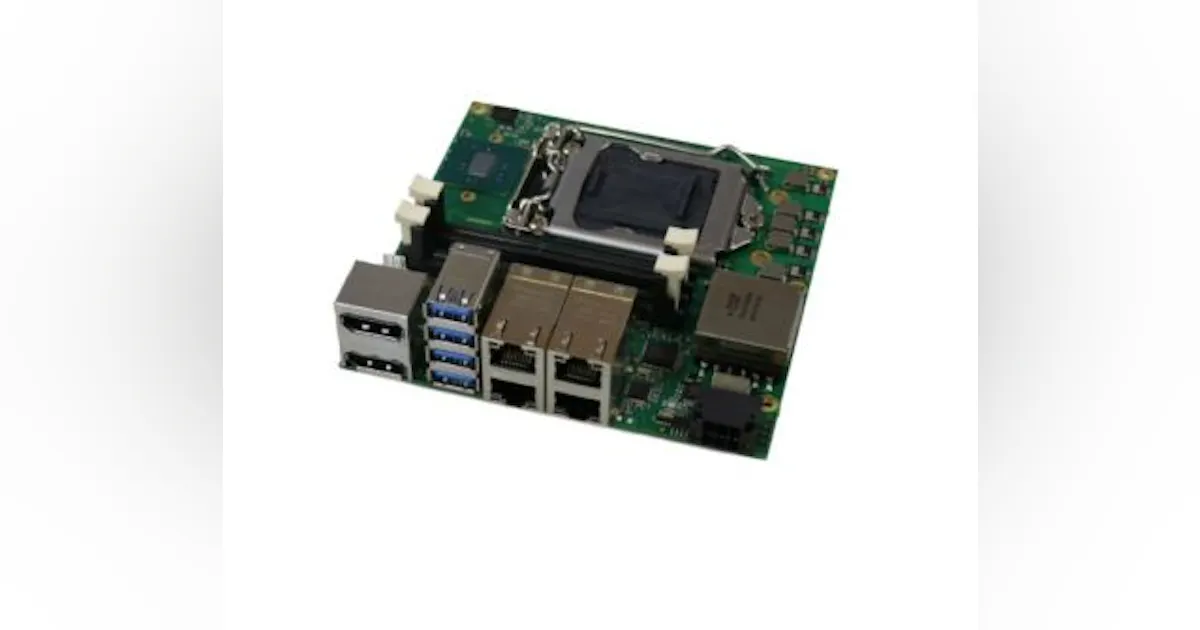 Single Board Computer Automated System Single-board computer targets IIoT and unmanned payload computing ...