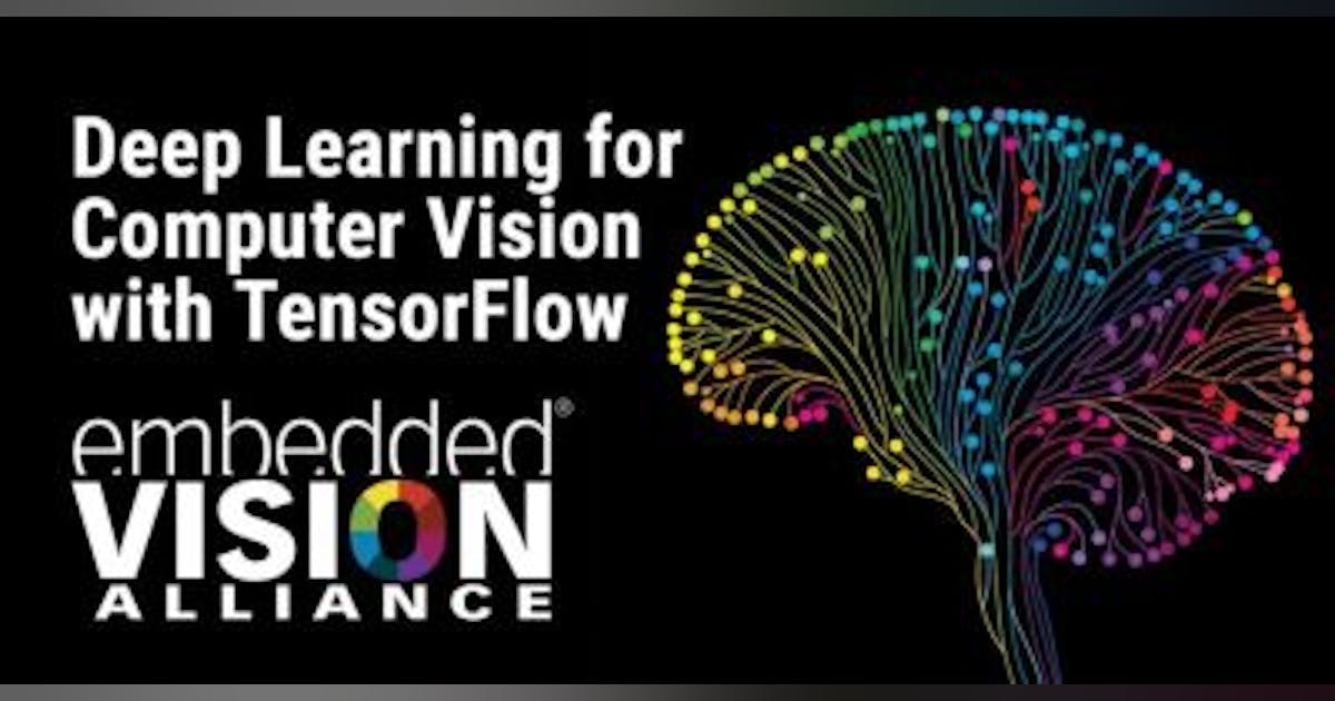 Deep learning for computer vision using TensorFlow training to be held ...