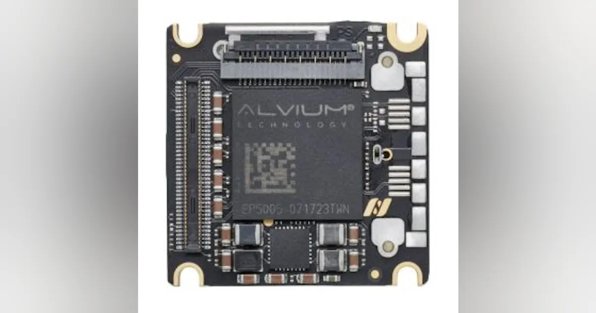 Latest embedded and machine vision cameras from Allied Vision to be ...