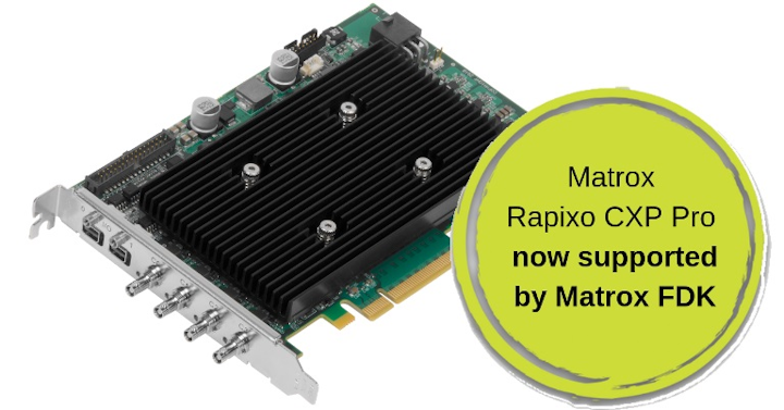 Content Dam Vsd En Articles 2018 11 Fpga Development Kit For Coaxpress Frame Grabbers Introduced By Matrox Imaging Leftcolumn Article Headerimage File