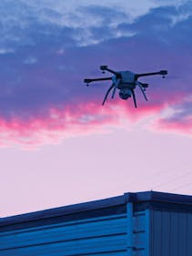 Cameras and drones team up for oil refinery pipe inspection