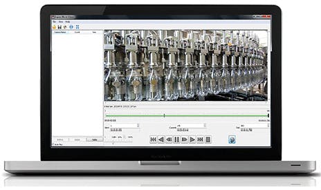 Figure 3: Recording and playback software can be used to view the recorded events at a user-configurable playback speed.