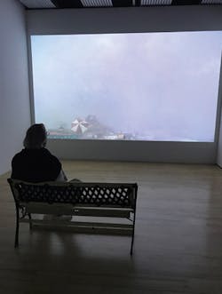 Andy taking in an exhibit at the Hayward Gallery at the Southbank Centre. Andy taking in an exhibit at the Hayward Gallery at the Southbank Centre.