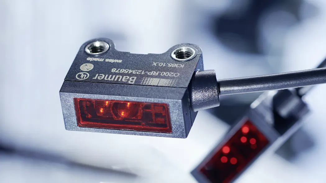 Baumer Speed Sensor Baumer releases new line of optical miniature sensors | Vision Systems ...