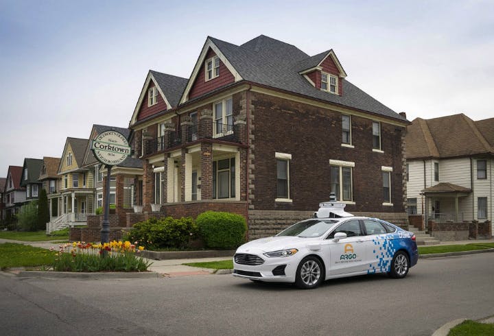 Argo Ai Ford Third Generation Self Driving Test Vehicle