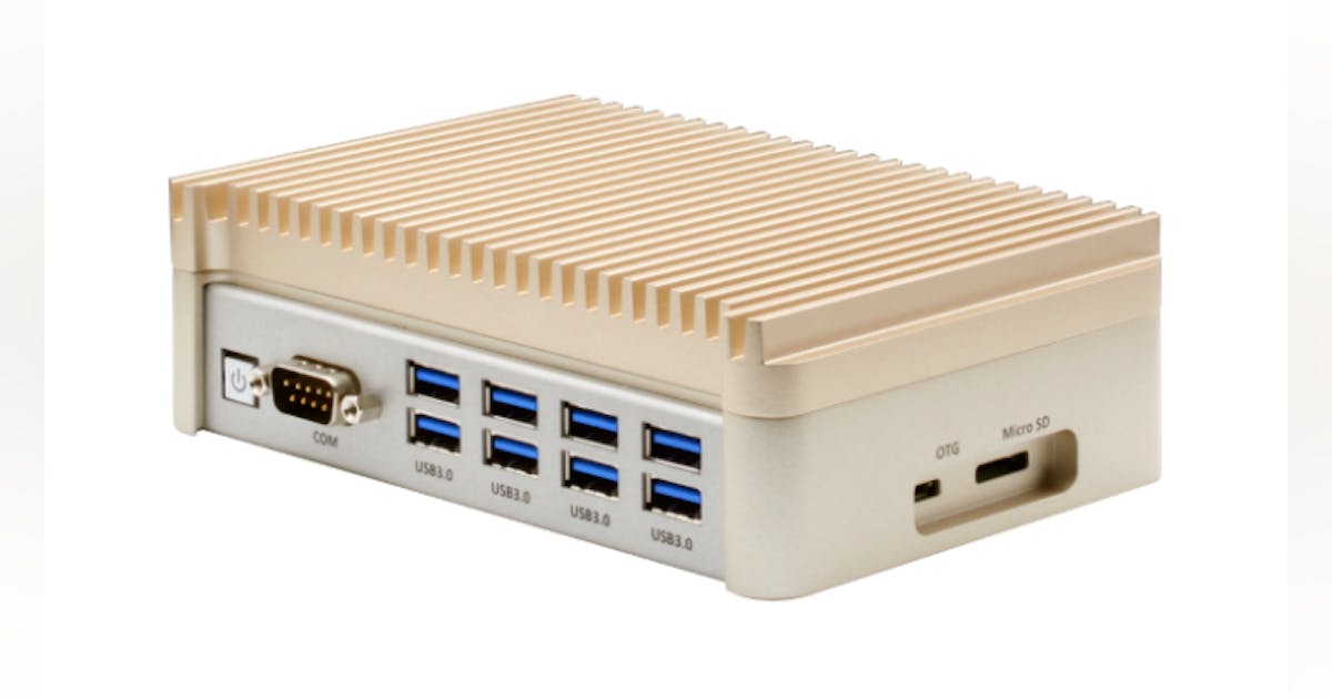 new AAEON embedded compact computer supports artificial intelligence ...
