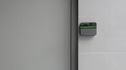 With the Alcatraz access control system, employees can keep walking and get authenticated as they go.