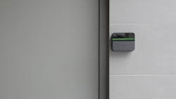 With the Alcatraz access control system, employees can keep walking and get authenticated as they go. With the Alcatraz access control system, employees can keep walking and get authenticated as they go.
