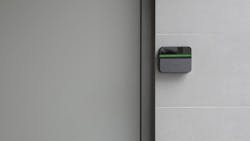 With the Alcatraz access control system, employees can keep walking and get authenticated as they go.