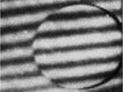 Figure 7. These two surfaces are not parallel, with an error of only a few thousands of an inch. Figure 7. These two surfaces are not parallel, with an error of only a few thousands of an inch.
