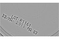 Figure 5. Albedo analysis using the four source images in Figure 3 shows how printed text can be emphasized. Figure 5. Albedo analysis using the four source images in Figure 3 shows how printed text can be emphasized.
