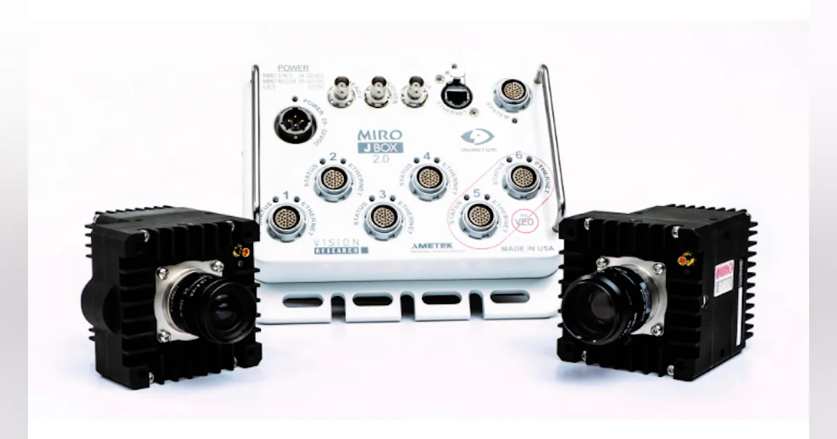 high speed automotive crash test camera released by vision research ...