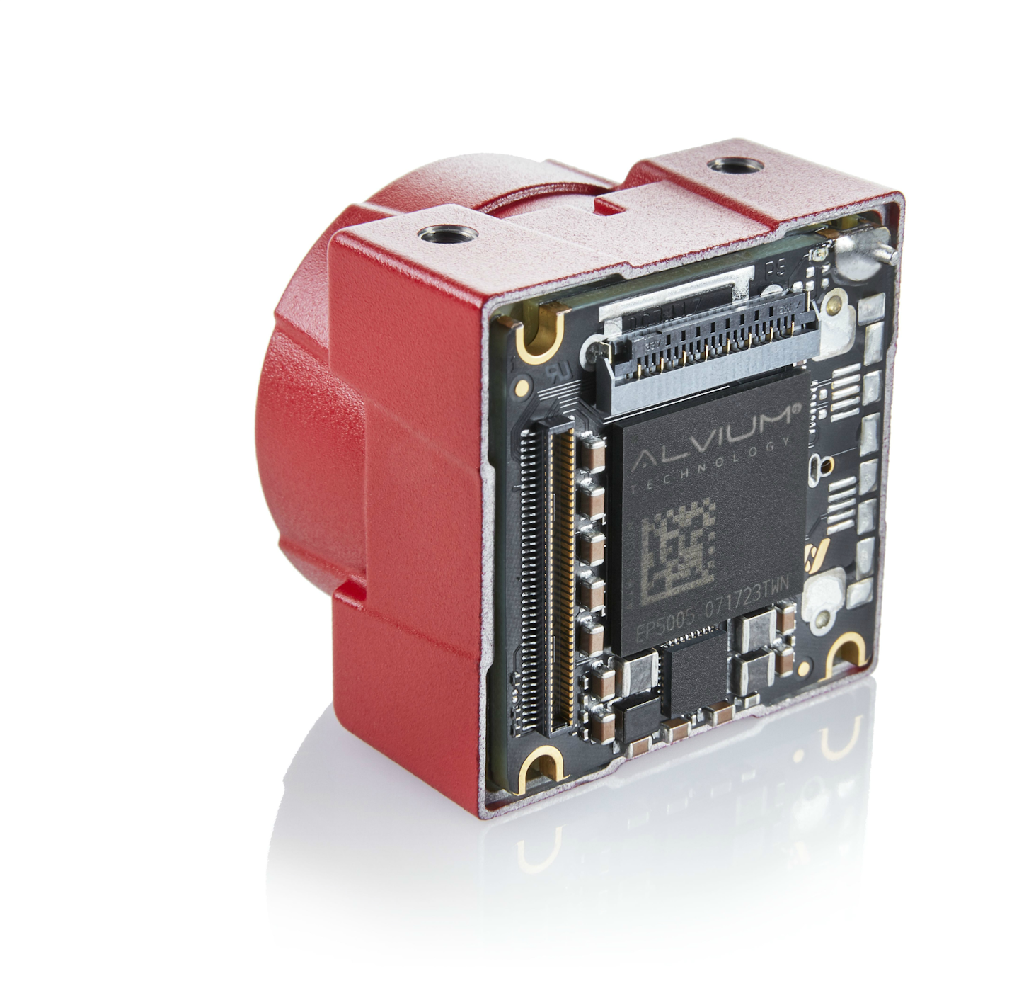Figure 2: Alvium cameras offer a proprietary application-specific integrated circuit (ASIC) for embedded vision processing.