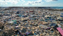 Airt Hurricane Dorian Bahamas Drone Image Airt Hurricane Dorian Bahamas Drone Image