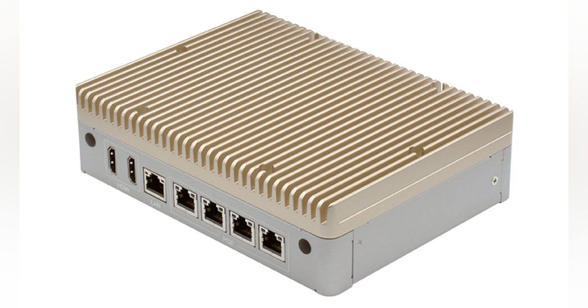 boxer 8170AI industrial computer released by AAEON | Vision Systems Design