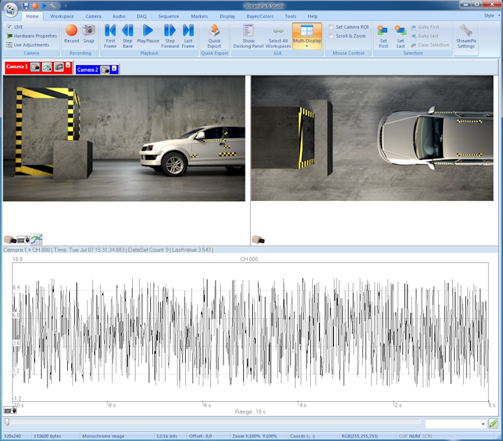 Streampix 7 High speed video recording