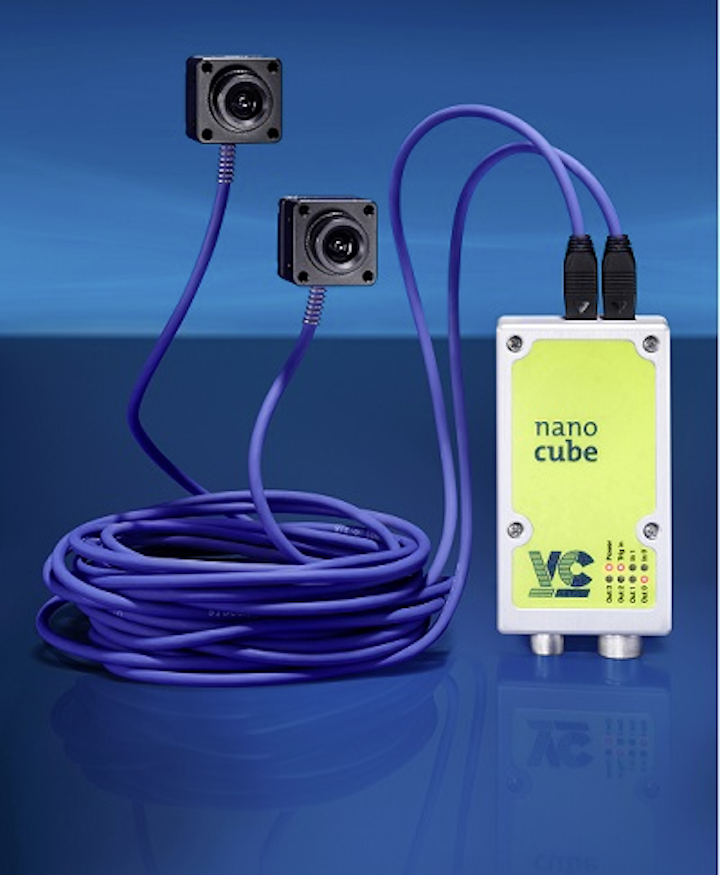 VC6210 nano cube dual Embedded Vision System
