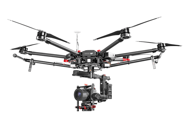 Phase One Industrial iXM-100 Camera with DJI M600 PRO Drone