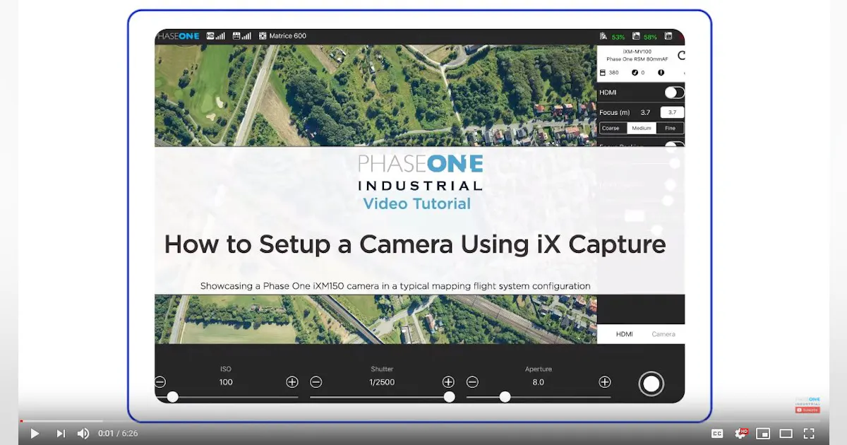Icapture Tutorial Tutorial - How to set up a camera using iX Capture | Phase One ...