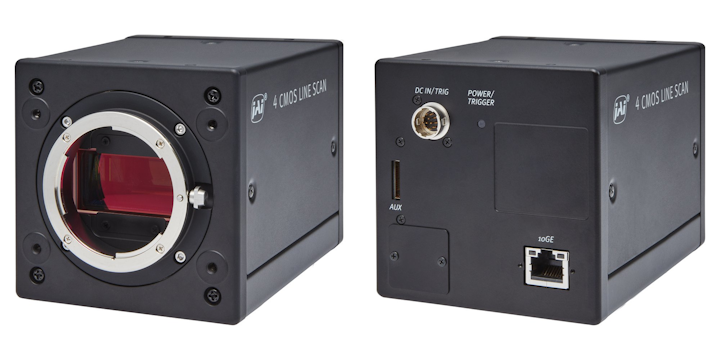 JAI's SW-4000Q-10GE is a 4K, prism-based, multi-spectral line scan camera