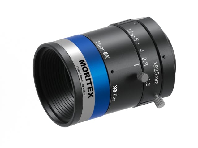 Figure 2: ML-MC-XR lenses can be used with image sensors of up to 20 MPixels at a resolving power of 200 lp/mm.