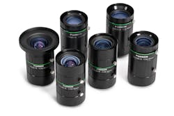 Figure 3: Available in focal lengths from 8 to 50 mm, Fujinon CF-ZA-1S lenses can be used with image sensors up to 23 MPixels in size.
