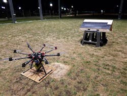 University Of Michigan Roofing Drone Nails Down Shingles University Of Michigan Roofing Drone Nails Down Shingles