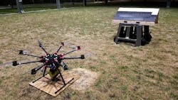 University Of Michigan Roofing Drone Nails Down Shingles