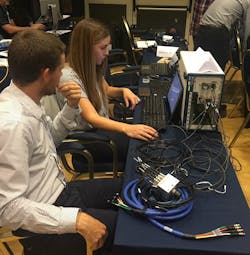 The Plugfest event at IVSM Fall 2019 tests device interoperability. The Plugfest event at IVSM Fall 2019 tests device interoperability.