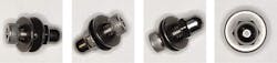 Figure 2: All four images have two washers and a nut installed. However, image four (far right) is an edge case as both washers are not visible. This could degrade the performance of a network trained to check for the presence of two washers and a nut if included in the same label as images one through three. Figure 2: All four images have two washers and a nut installed. However, image four (far right) is an edge case as both washers are not visible. This could degrade the performance of a network trained to check for the presence of two washers and a nut if included in the same label as images one through three.