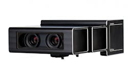 Figure 2: 3DPIXA stereo vision cameras from Chromasens use line scan image sensors to generate 3D data and are available in both compact and dual models at speeds of up to 30 kHz at full resolution. Figure 2: 3DPIXA stereo vision cameras from Chromasens use line scan image sensors to generate 3D data and are available in both compact and dual models at speeds of up to 30 kHz at full resolution.