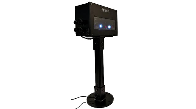 Figure 1: Tordivel&apos;s Scorpion 3D Stringer stereo vision camera is based on cameras (VGA to 29 MPixel) from Sony and Basler and offers models with passive stereo, random pattern projection laser, multiline laser, and red laser options.
